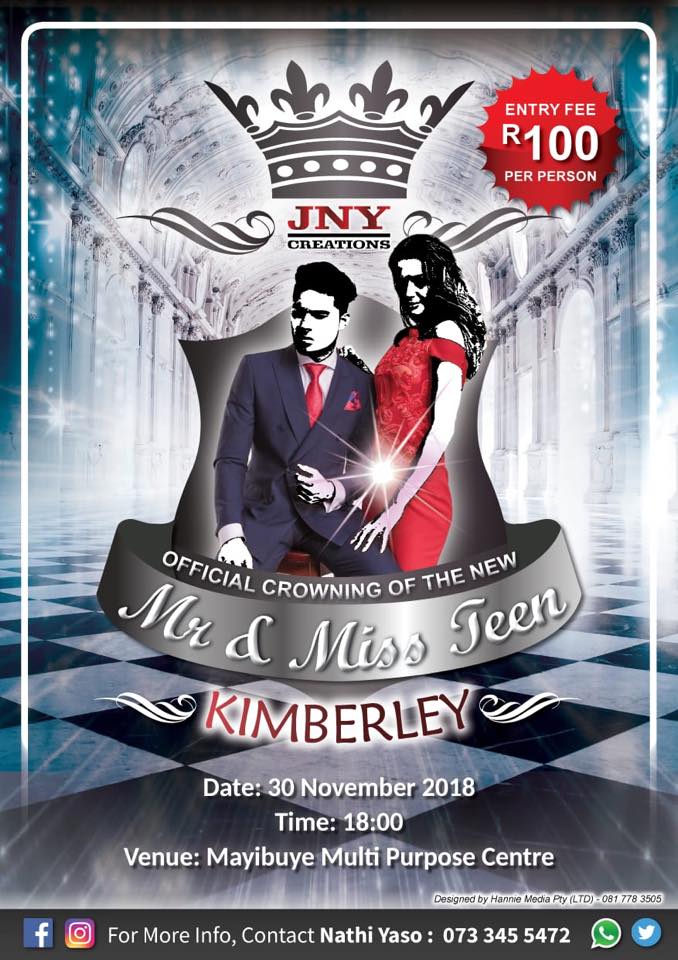 MAYIBUYE_CENTRE-Mr_and_Miss_Kimberley_Teen-EV-POSTER
