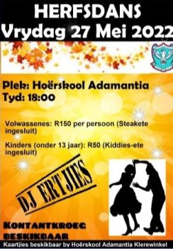 Herfsdans @ Hoërskool Adamantia • Kimberley PORTAL