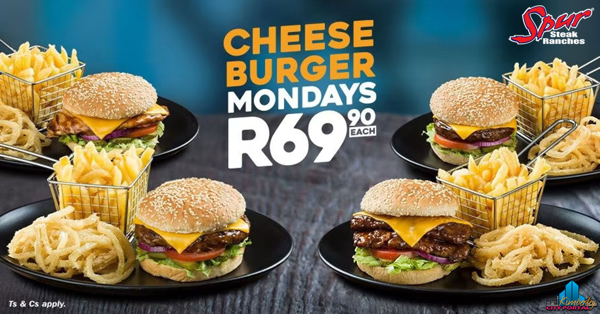 Spur Cheese Burger Monday Special • Kimberley PORTAL