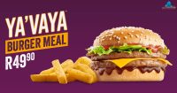 Ya'Vaya Burger Meal @ Steers