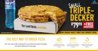 Small Triple Decker Promotion @ Debonairs