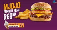 Mjojo Burger Meal Promotion @ Steers • Kimberley PORTAL