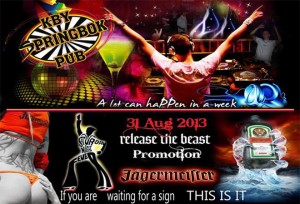 Springbok Pub - Release The Beast - Meet the Jagerrettes